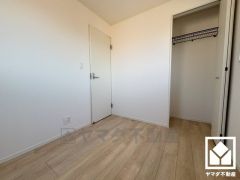 全居室に収納がございますので、お部屋の広さを最大限に活用できます。