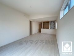 全居室ウォークインクローゼット付き。お部屋の広さを最大限に活用できます。