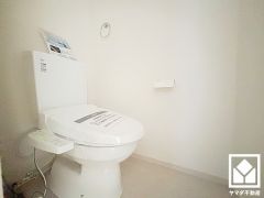 トイレが1階と2階にあるので、朝の忙しい時間にも混雑せず快適です。