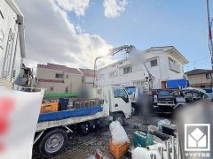 玄関にはシューズボックスを完備。家族の靴もしっかり収納できるので、玄関がいつも片付き、気持ちよくお客様を迎えられます。