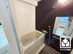 1日の疲れを癒す浴室でゆったりリフレッシュ。