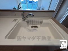 清潔感あふれるシンクで、毎日を気持ちよくスタート。