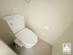 トイレが1階と2階にあるので、朝の忙しい時間にも混雑せず快適です。