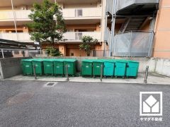 清潔なゴミ出し場で気持ち良くお使い頂けます。