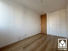 全居室にクローゼットがございますので、お部屋の広さを最大限に活用できます。