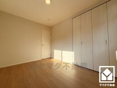 全居室に収納がございますので、お部屋の広さを最大限に活用できます。