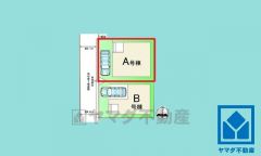 尼崎西難波町4丁目13番全2棟のA号棟です。区画それぞれ間取りが違うので、ライフスタイルに合わせてご検討ください。