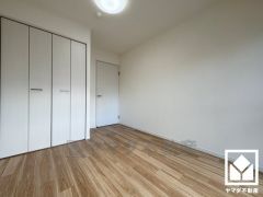 全居室にクローゼットがございますので、お部屋の広さを最大限に活用できます。