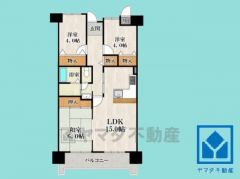 3LDK、専有面積73.66平米、バルコニー面積10.66平米、14階建て11階部分。