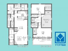 2SLDK、土地面積119.71平米、建物面積101.85平米、木造2階建。2026年4月上旬完成予定。