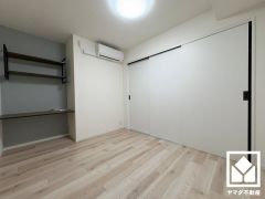お子様のお部屋にも丁度良い広さです。全居室フローリングでお掃除ラクラク。