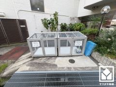 清潔なゴミ出し場で気持ち良くお使い頂けます。