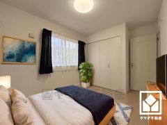 実写真と間取り図からCG再現した「空室リフォームイメージ」に家具などをCG合成しており、実際と異なります。