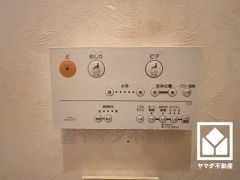温水洗浄便座付で快適にお使いいただけます。
