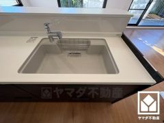 広々としたシンクでお料理が捗ります。