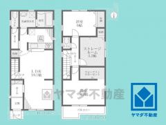 2SLDK、土地面積114.72平米、建物面積91.12平米、木造2階建。2026年4月上旬完成予定。