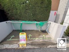 清潔なゴミ出し場で気持ち良くお使い頂けます。
