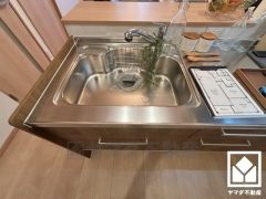 清潔感あふれるシンクで、毎日を気持ちよくスタート。