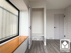 全居室にクローゼットがございますので、お部屋の広さを最大限に活用できます。