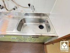 清潔感あふれるシンクで、毎日を気持ちよくスタート。