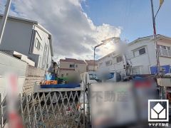 塚口町2期全2棟の1号棟です。区画それぞれ間取りが違うので、ライフスタイルに合わせてご検討ください。