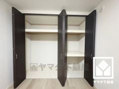 全居室に収納がございますので、お部屋の広さを最大限に活用できます。