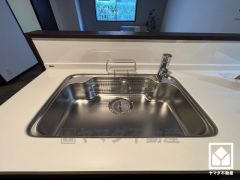 清潔感あふれるシンクで、毎日を気持ちよくスタート。