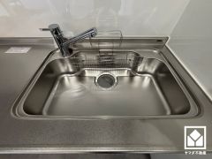 清潔感あふれるシンクで、毎日を気持ちよくスタート。