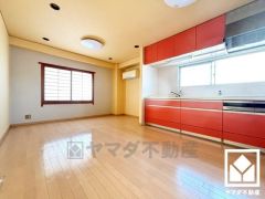 使いやすさとデザイン性を両立。鮮やかな色合いが魅力のシステムキッチンです。