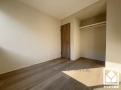 全居室にクローゼットがございますので、お部屋の広さを最大限に活用できます。