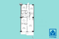 3SLDK、専有面積81.9平米、バルコニー面積8.23平米、10階建て2階部分。耐震性・耐火性に優れたSRC造です。2025年12月上旬リフォーム済の大変綺麗なお部屋で、即ご入居いただけます。