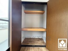 全居室に収納がございますので、お部屋の広さを最大限に活用できます。