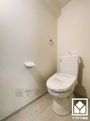 トイレが1階と2階にあるので、朝の忙しい時間にも混雑せず快適です。