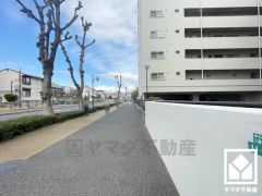 甲子園筋を北へ進むと国道2号線と、南へ進むと国道43号線と交差しています。阪神高速道路・名神高速道路と繋がる西宮インターチェンジも下道5分圏内で、車での移動にも便利な立地です。