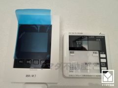 突然の来訪時でも安心なモニター付きインターホンを完備。お留守番中のお子様でも簡単に来訪者の確認ができます。