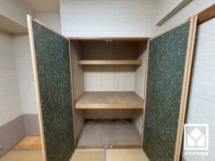 全居室収納付き。お部屋の広さを最大限に活用できます。