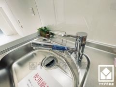 清潔感あふれるシンクで、毎日を気持ちよくスタート。