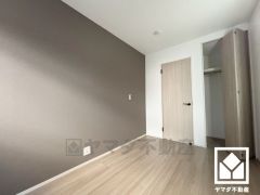 全居室にクローゼットがございますので、お部屋の広さを最大限に活用できます。