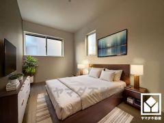 実写真と間取り図からCG再現した「空室リフォームイメージ」に家具などをCG合成しており、実際と異なります。