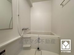 1日の疲れを癒す浴室でゆったりリフレッシュ。